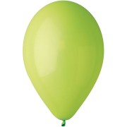 10 palloncini verde anice opachi Ø30cm