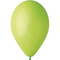 10 palloncini verde anice opachi 30cm