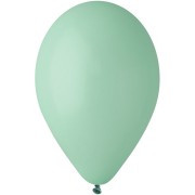 10 palloncini verde acqua opachi Ø30cm