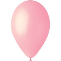 10 palloncini rosa confetto opachi 30cm