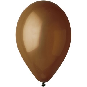 10 palloncini marroni opachi Ø30cm