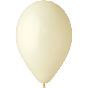 10 palloncini avorio opachi Ø30cm