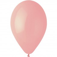 10 palloncini rosa pastello opachi Ø30cm