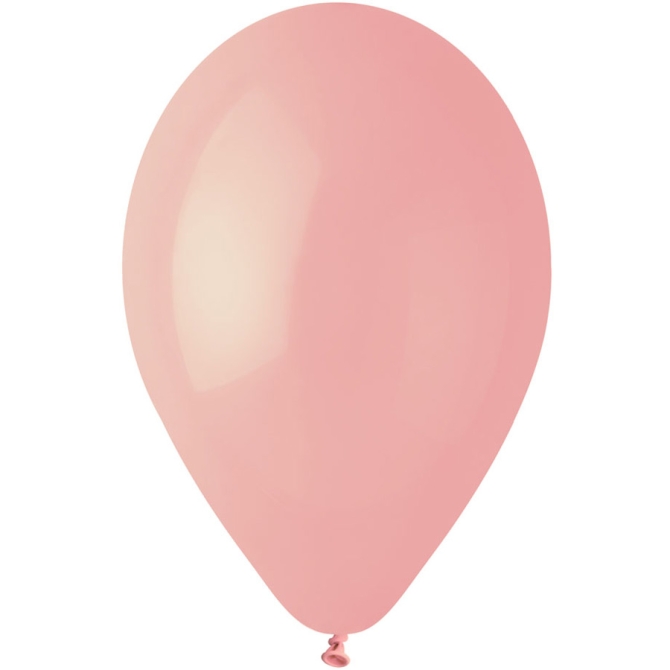 10 palloncini rosa pastello opachi 30cm 