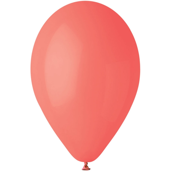 10 palloncini corallo opachi Ø30cm 
