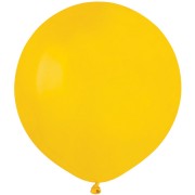 10 palloncini gialli opachi Ø48cm