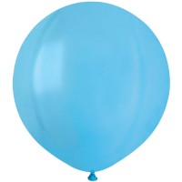 10 Palloncini Azzurro cielo Opachi 48cm