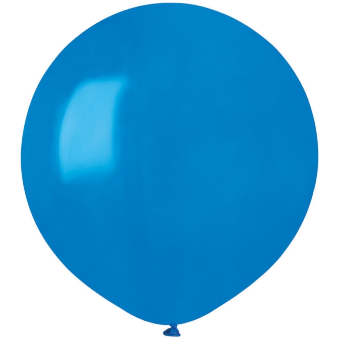 10 palloncini blu opachi 48cm 