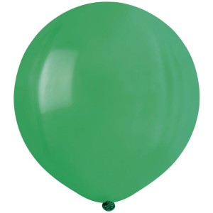 10 palloncini verdi opachi Ø48cm