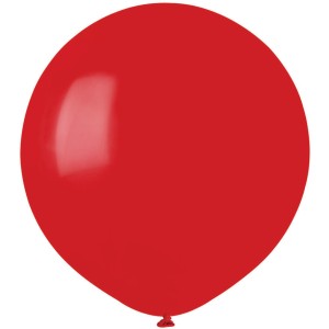 10 palloncini rosso scuro opachi Ø48cm