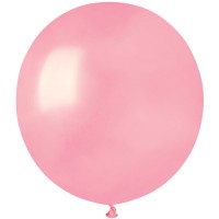 10 palloncini rosa confetto opachi 48cm