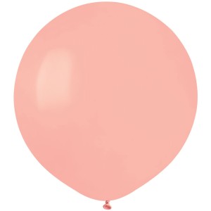 10 palloncini rosa pastello opachi Ø48cm