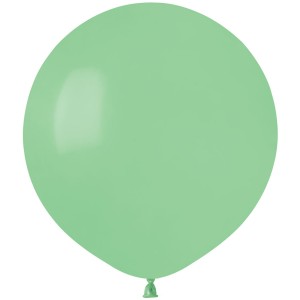 10 palloncini verde menta opachi Ø48cm