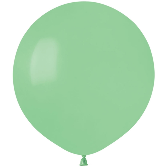 10 palloncini verde menta opachi 48cm 