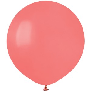 10 palloncini corallo opachi 48cm