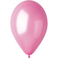 10 palloncini rosa madreperla 30cm