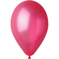 10 palloncini fucsia madreperla 30cm