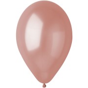 10 palloncini rosa gold madreperla Ø30cm