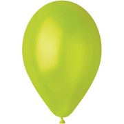 10 palloncini verde anice madreperla Ø30cm