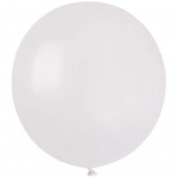 10 palloncini bianchi madreperla 48cm