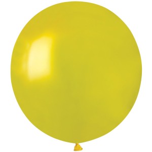 10 palloncini gialli madreperla Ø48cm