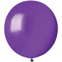 10 palloncini viola madreperla 48cm