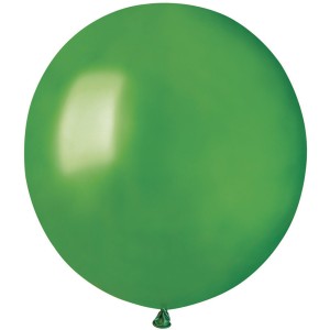 10 palloncini verdi madreperla Ø48cm