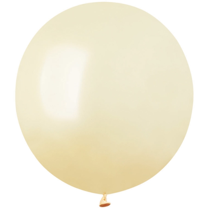 10 palloncini avorio madreperla 48cm 