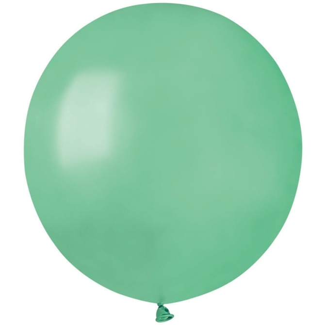10 palloncini verde acqua madreperla 48cm 