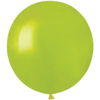 10 palloncini verde anice madreperla 48cm
