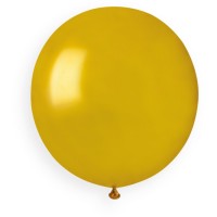 10 Palloncini Oro Perlato  48 cm