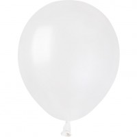 50 Palloncini Bianco Perlato  13 cm