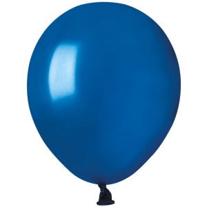 50 Palloncini Blu reale Perlato  13 cm