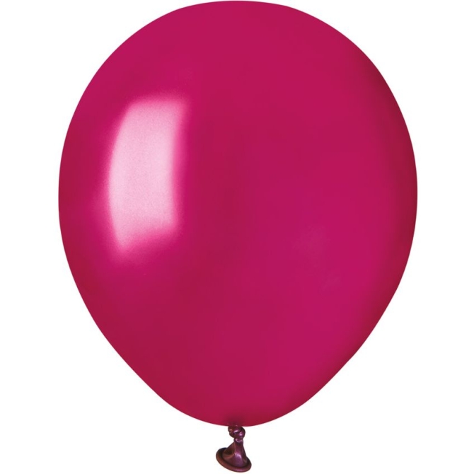 50 Palloncini Bordeaux Perlato  13 cm 