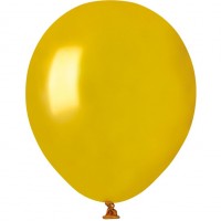 50 Palloncini Oro Perlato  13 cm