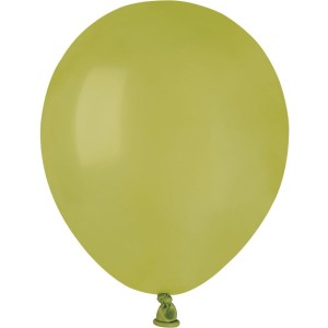 50 Palloncini verde oliva Opachi 13cm