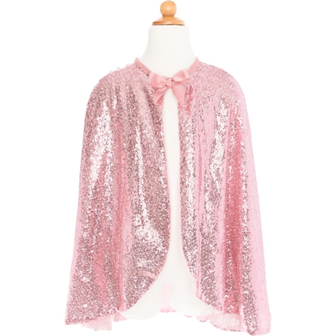 Capo in paillettes rosa Taglia 5-6 anni 