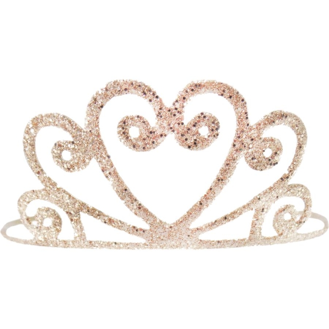 Tiara scintillante d oro 