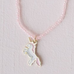 Collana di perle Unicorno. n1