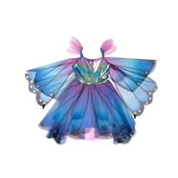Travestimento da farfalla blu / viola. n7