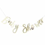 Ghirlanda Baby Shower - Oro