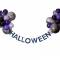 Kit Ghirlanda e Palloncini - Purple Halloween images:#0