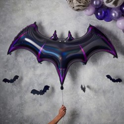 Palloncino Pipistrello - Purple Halloween. n1