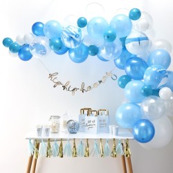 Kit Arco di 70 Palloncini - Blu. n1