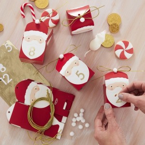 Calendario dell'Avvento Babbo Natale - 24 caselle
