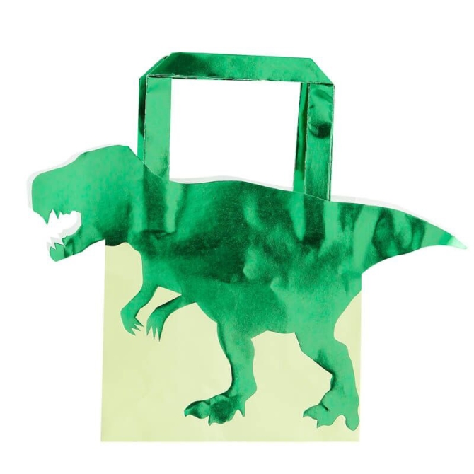 5 Sacchetti regalo dinosauri 