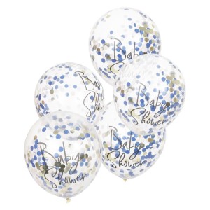 5 Palloncini Baby Shower - It's a Boy It's a Girl ?
