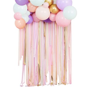Kit decorazione - Palloncini e Tenda Pastello