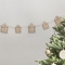 Ghirlanda Casetta di pan di zenzero - Luci led e legno images:#1
