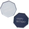 8 Piatti Happy Birthday Mix Blu images:#0
